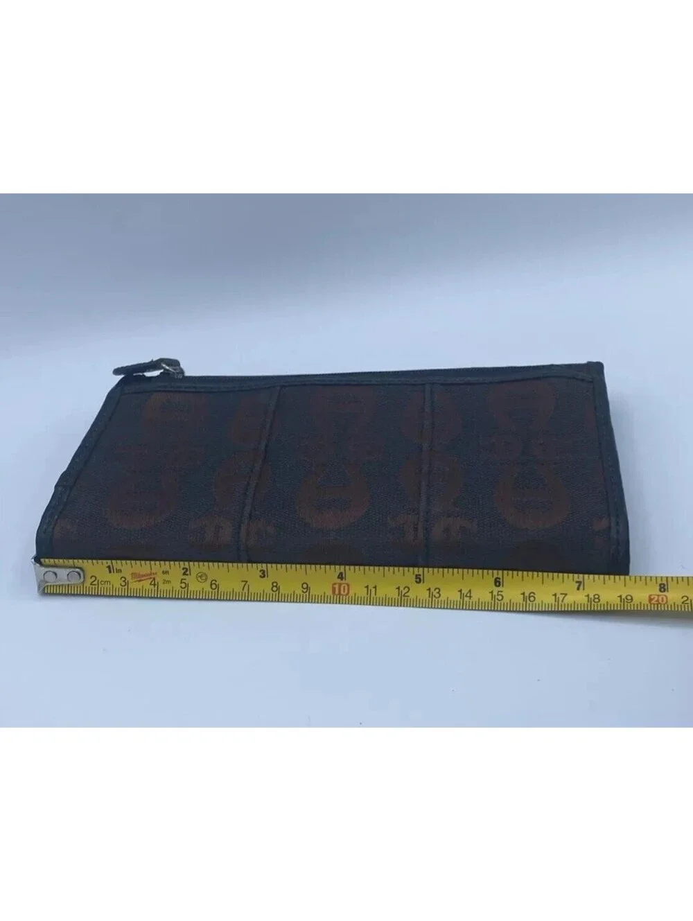 Etienne Aigner Checkbook wallet 7.75 in